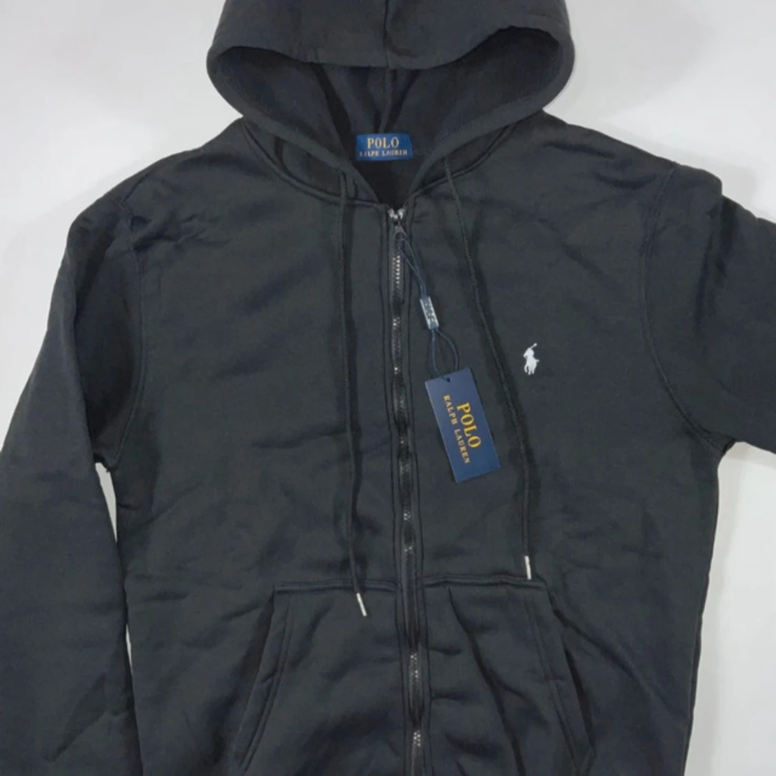 Svart hoodie från Polo Ralph Lauren