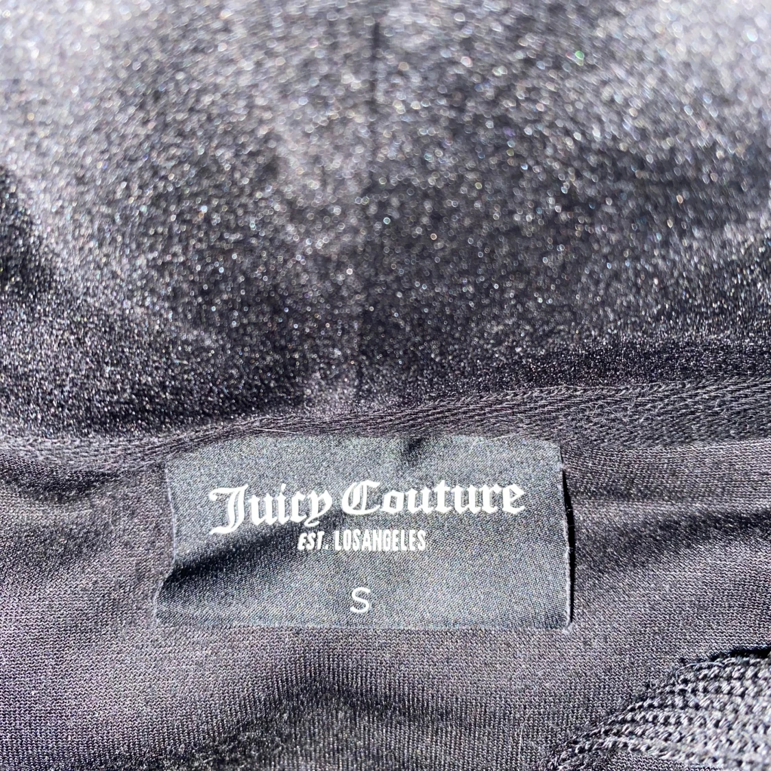 Svart velourjacka Juicy Couture S - 1