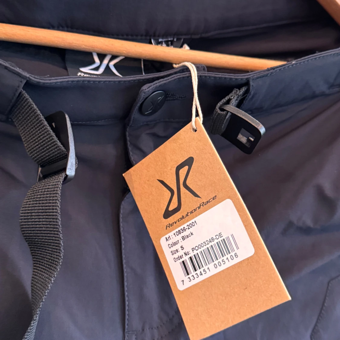 Svarta täckbyxor RevolutionRace S - 2