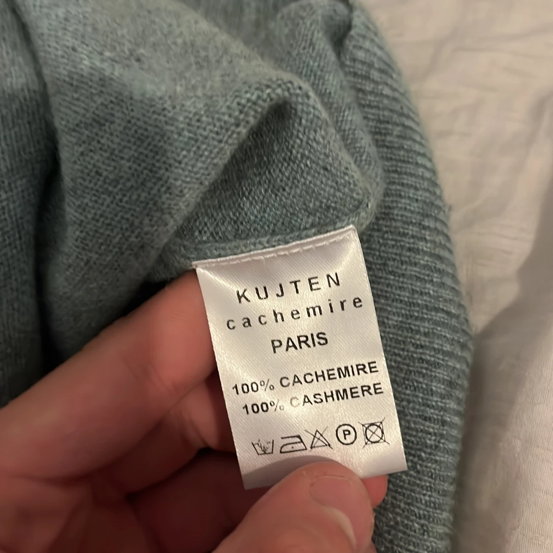 Grå kashmirtröja från Kujten - 2