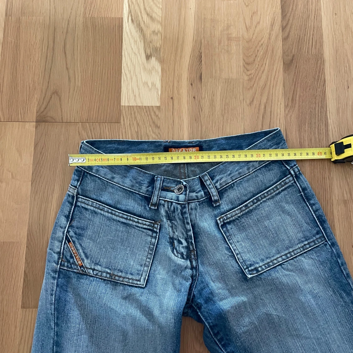 Lågmidjade bootcut jeans med fickor Creator - 3