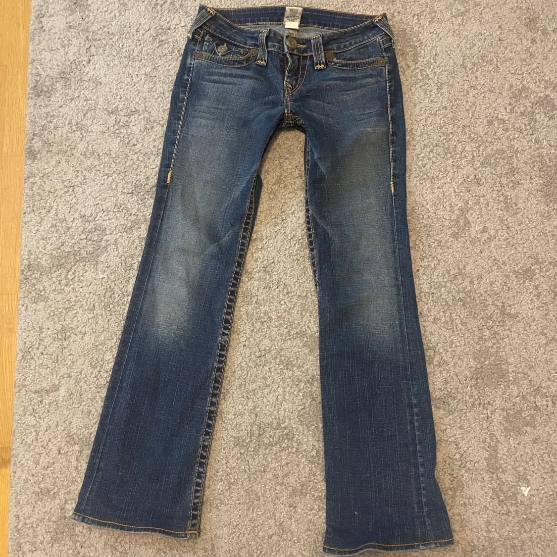 True Religion blå bootcut jeans - 3