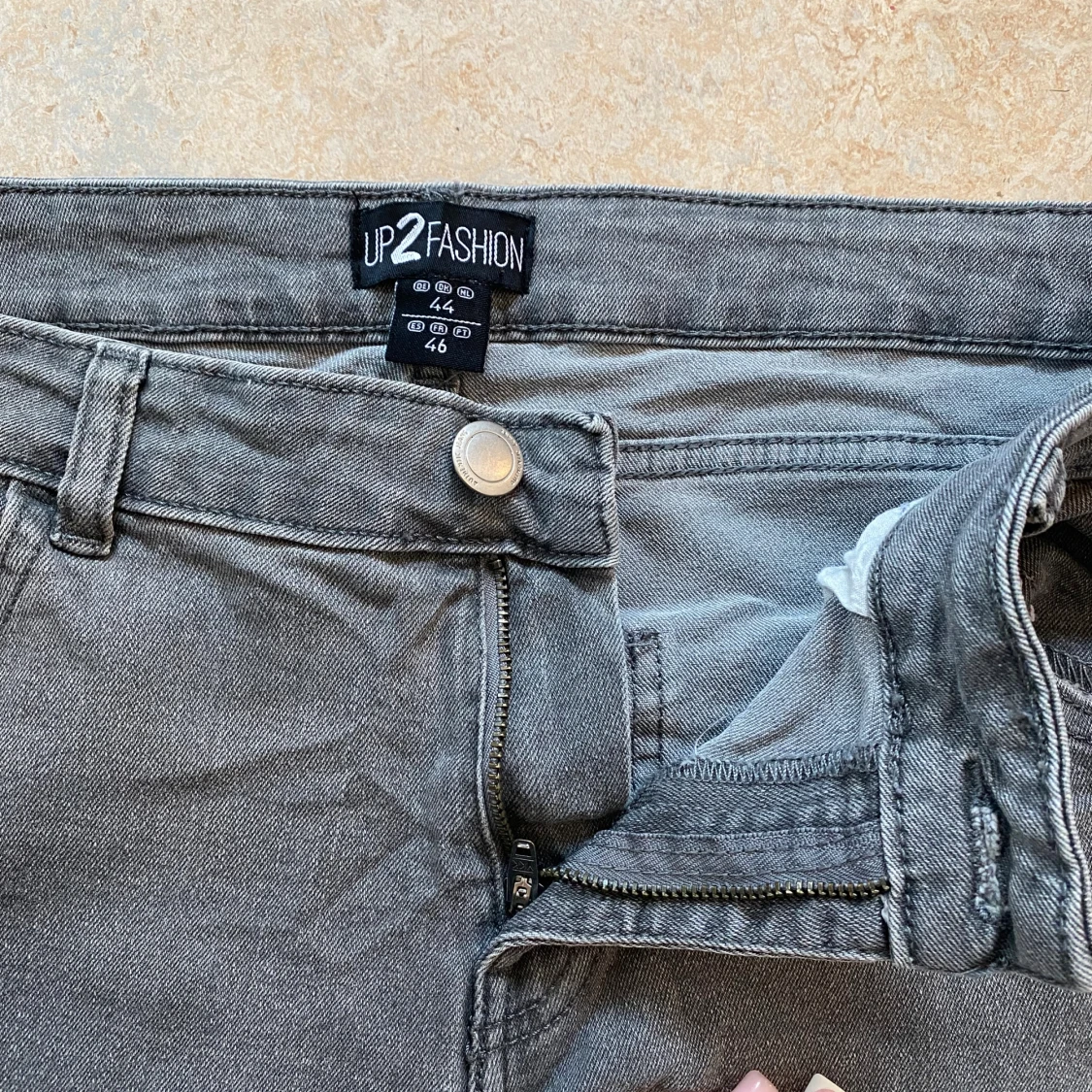 Grå skinny jeans från Up2Fashion - 3