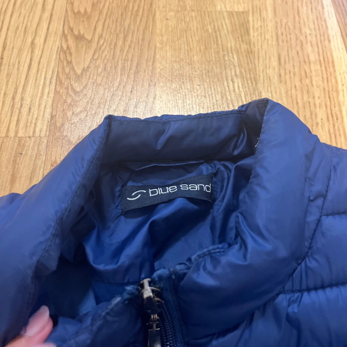 Blå pufferjacka från Blue Sand - 2