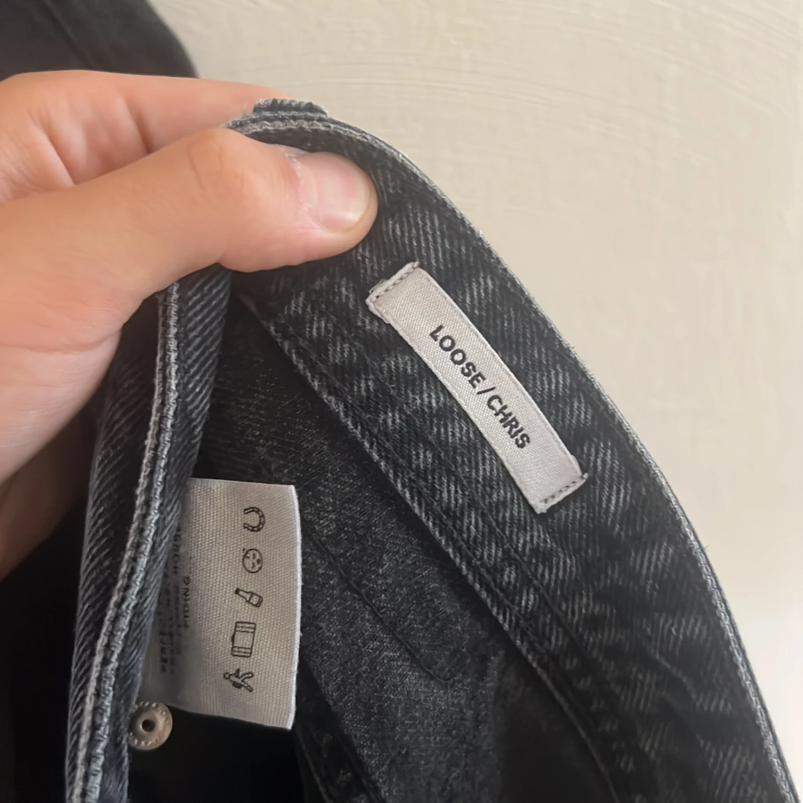 Svarta loose fit jeans Loose Chris - 2