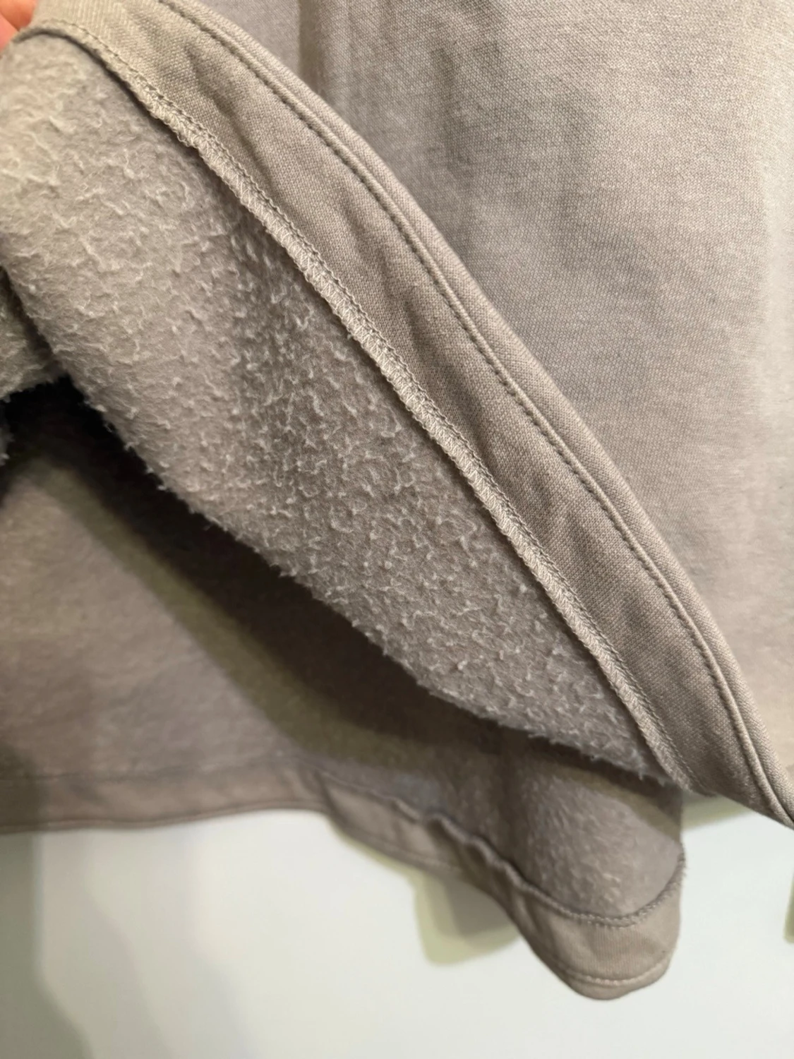 Beige ärmlös hoodie från H&M - 3