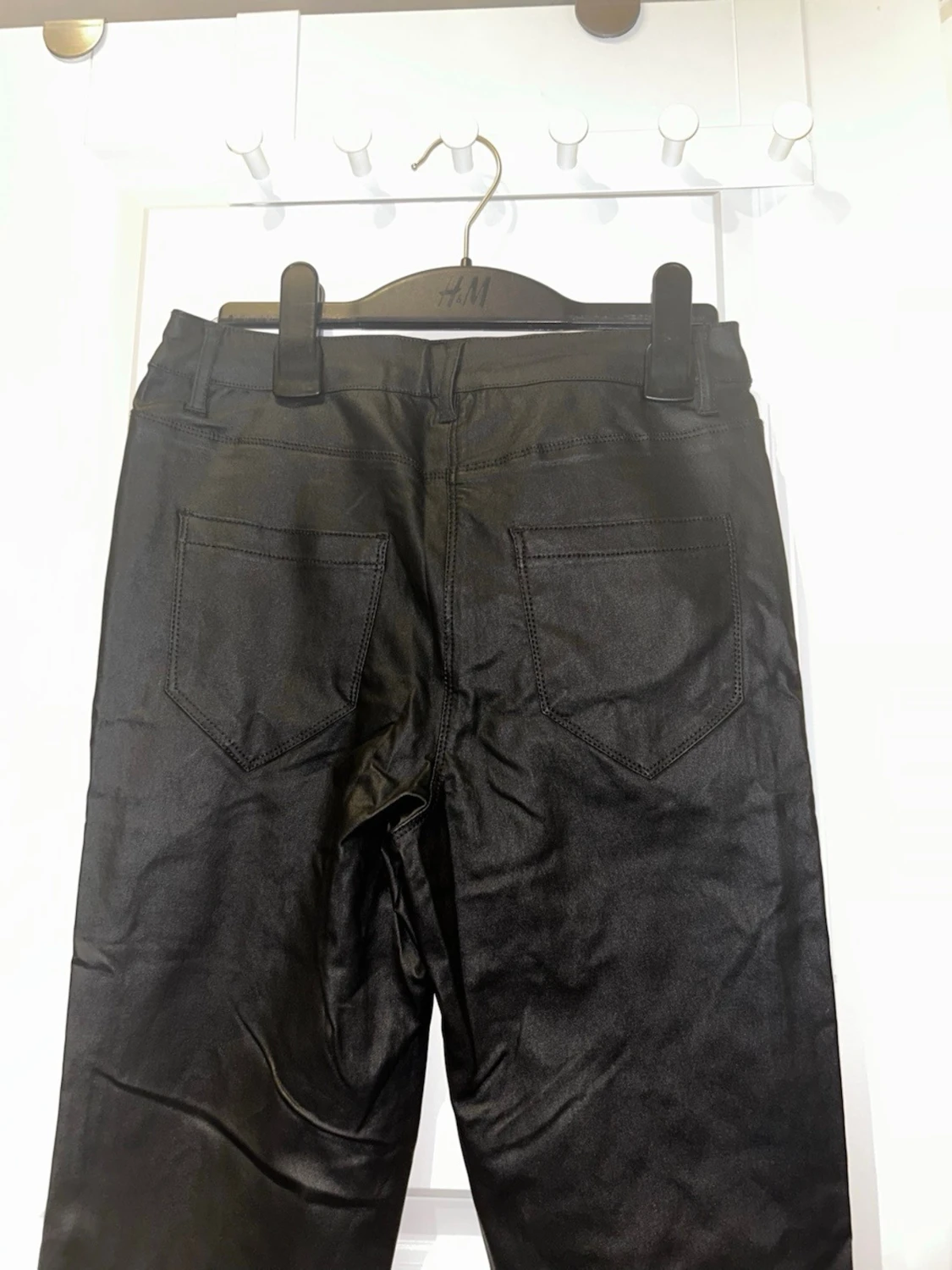 Svarta coated byxor first class collection - 3