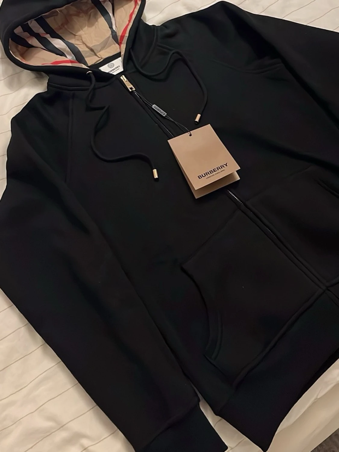 Burberry zip up