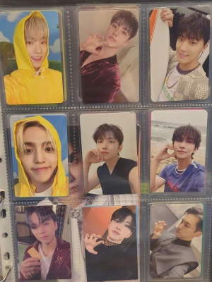 Seventeen photocards  - Från olika album, 45kr styck (dm så gör jag ny annons) eller alla för 350kr‼️(köp nu) Vernon, Hoshi, dino, s.coups, jeonghan PCs