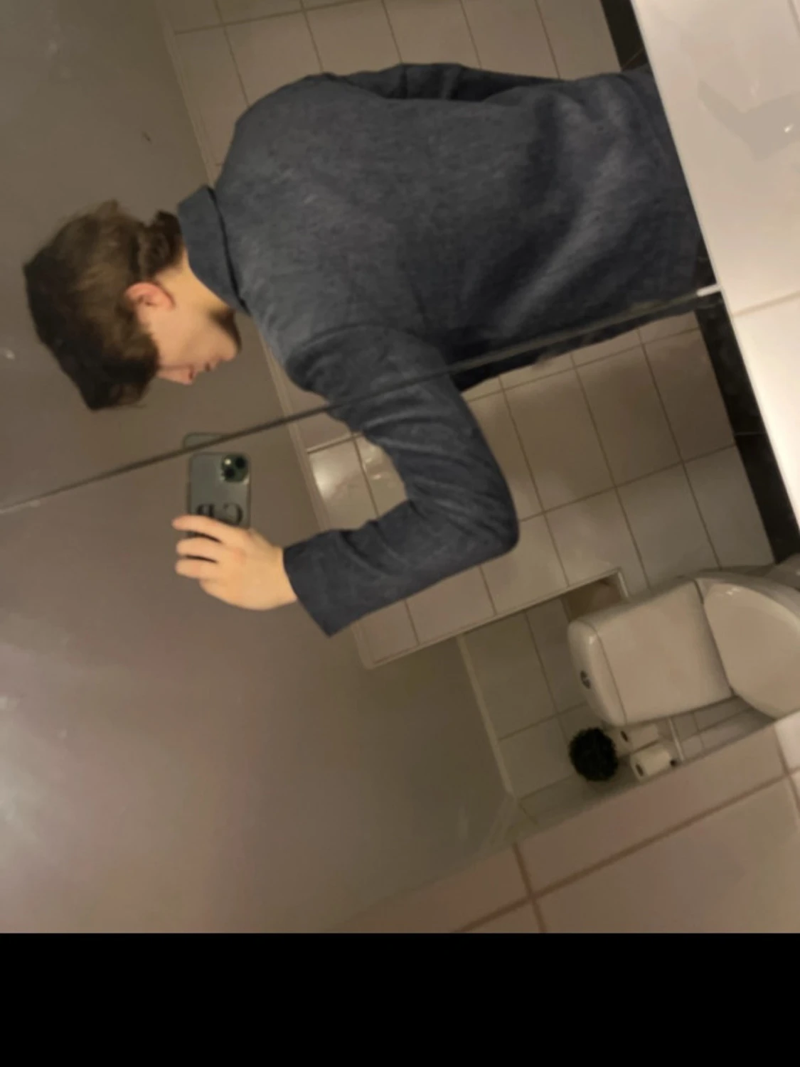 Marinblå overshirt  - 2