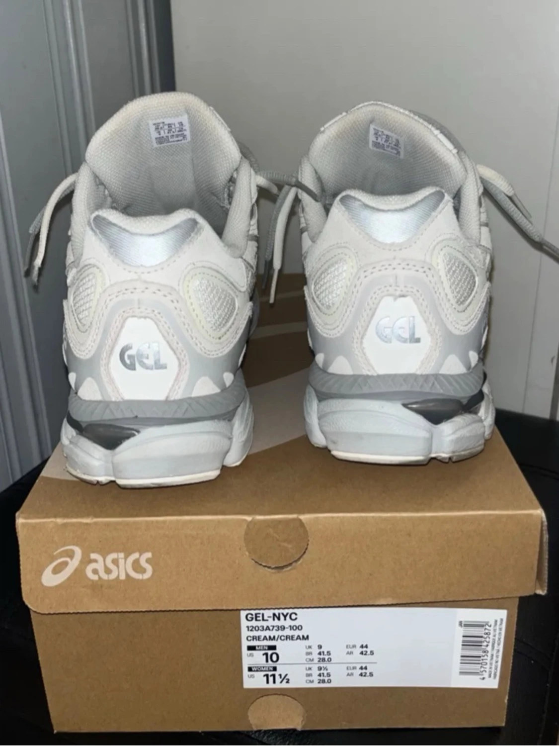 ASICS GEL-NYC Cream sneakers - 1