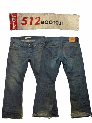 LEVIS 512 BOOTCUT - Riktigt feta Levis 512 Bootcut✔️W33 L30✔️Heelbite✔️Skriv vid minsta fundering✔️
