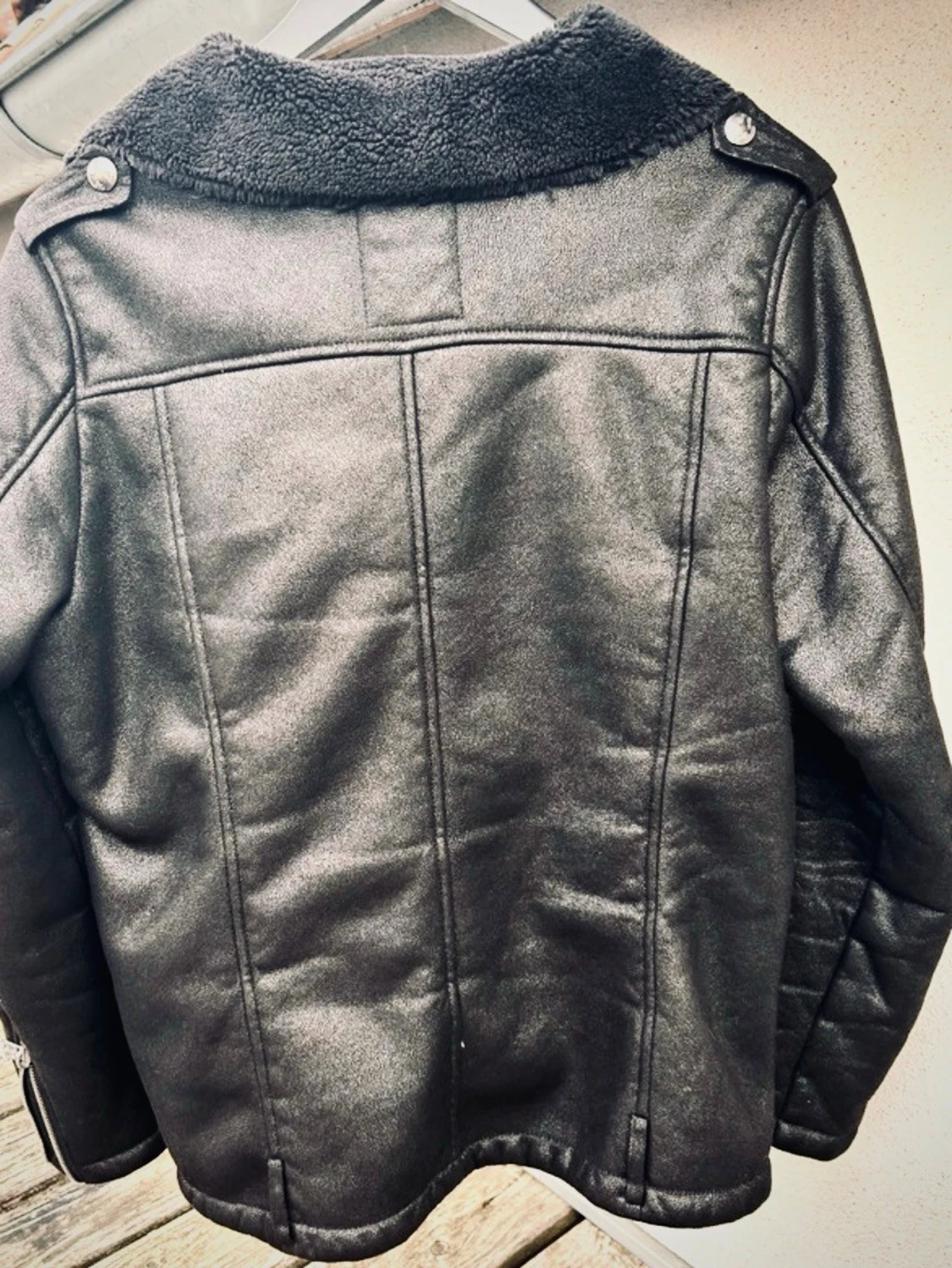 Rockig svart jacka från Black Premium by EMP! - 90