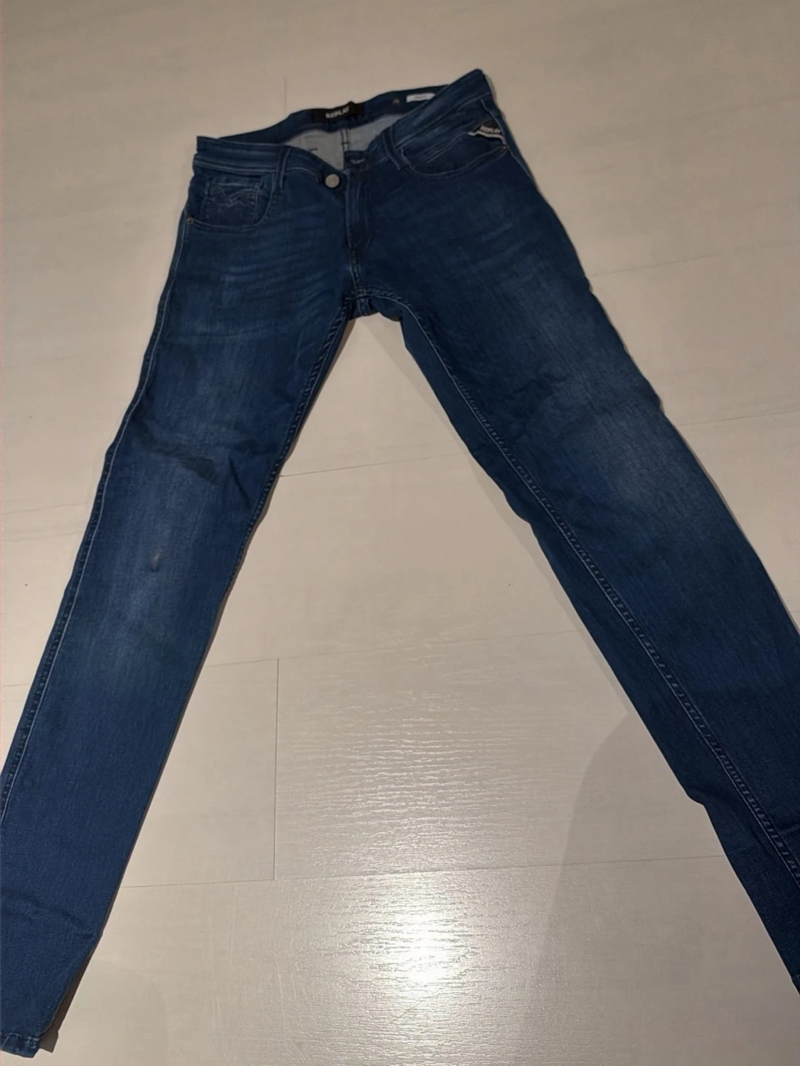 Replay Anbass jeans blå