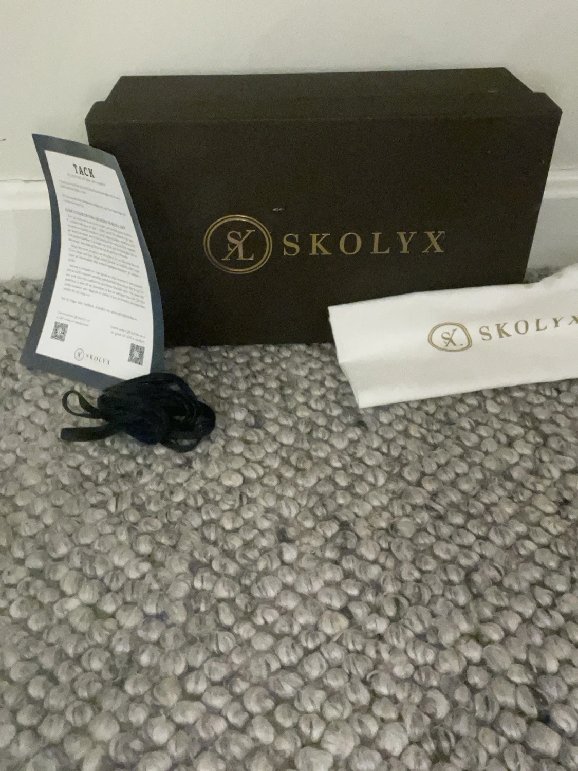 Blåa skolyx gast i mocka  - 4