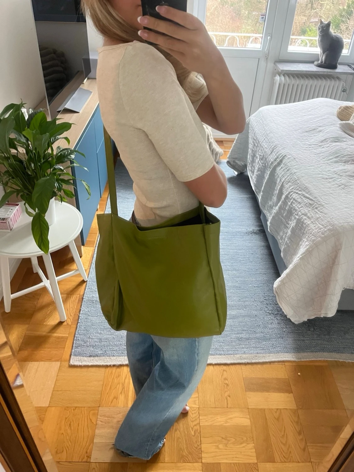 Grön crossoverväska - 1