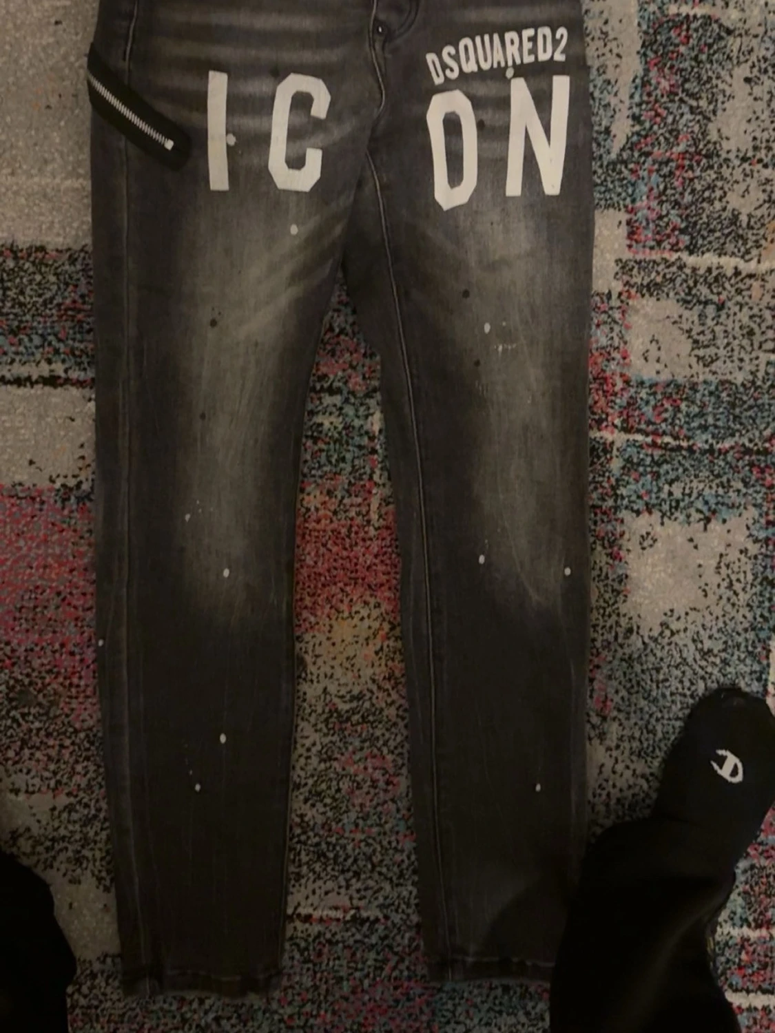 Svarta Dsquared2 ICON jeans - 1