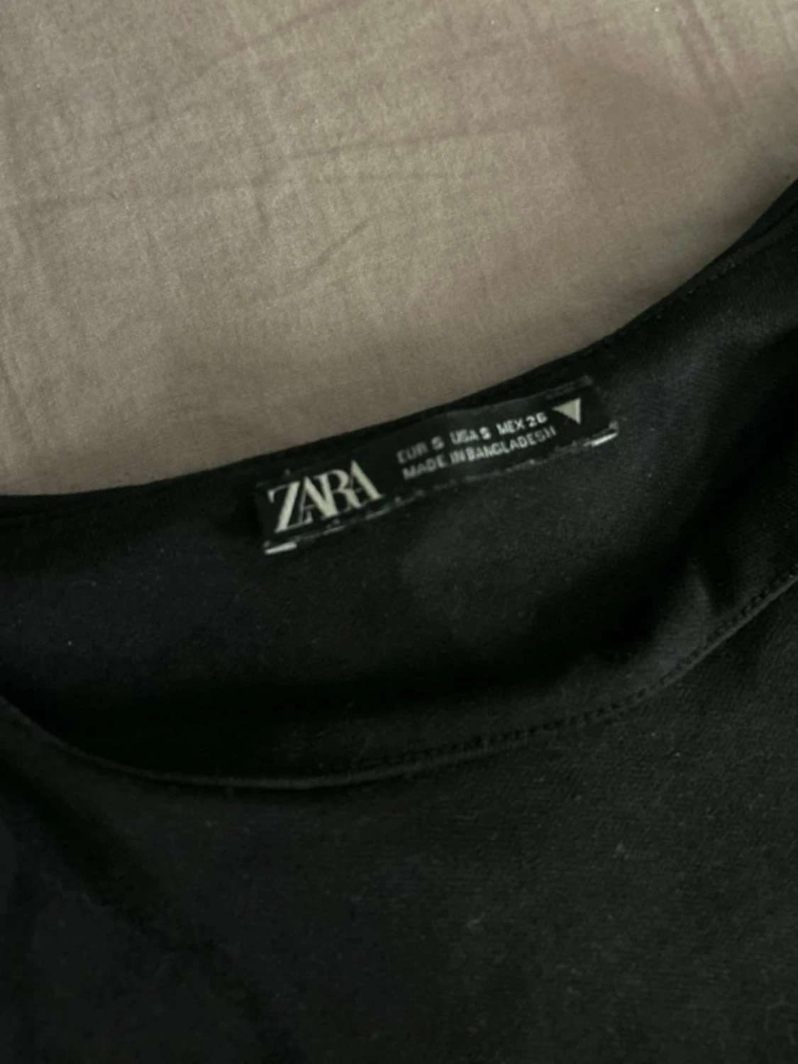 Svart långärmad topp från Zara - 3