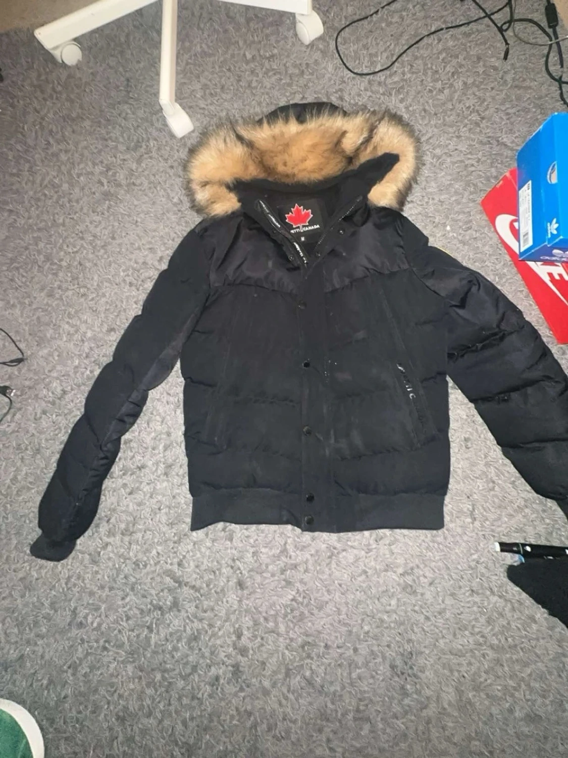 Svart dunjacka från Zavetti Canada - 3