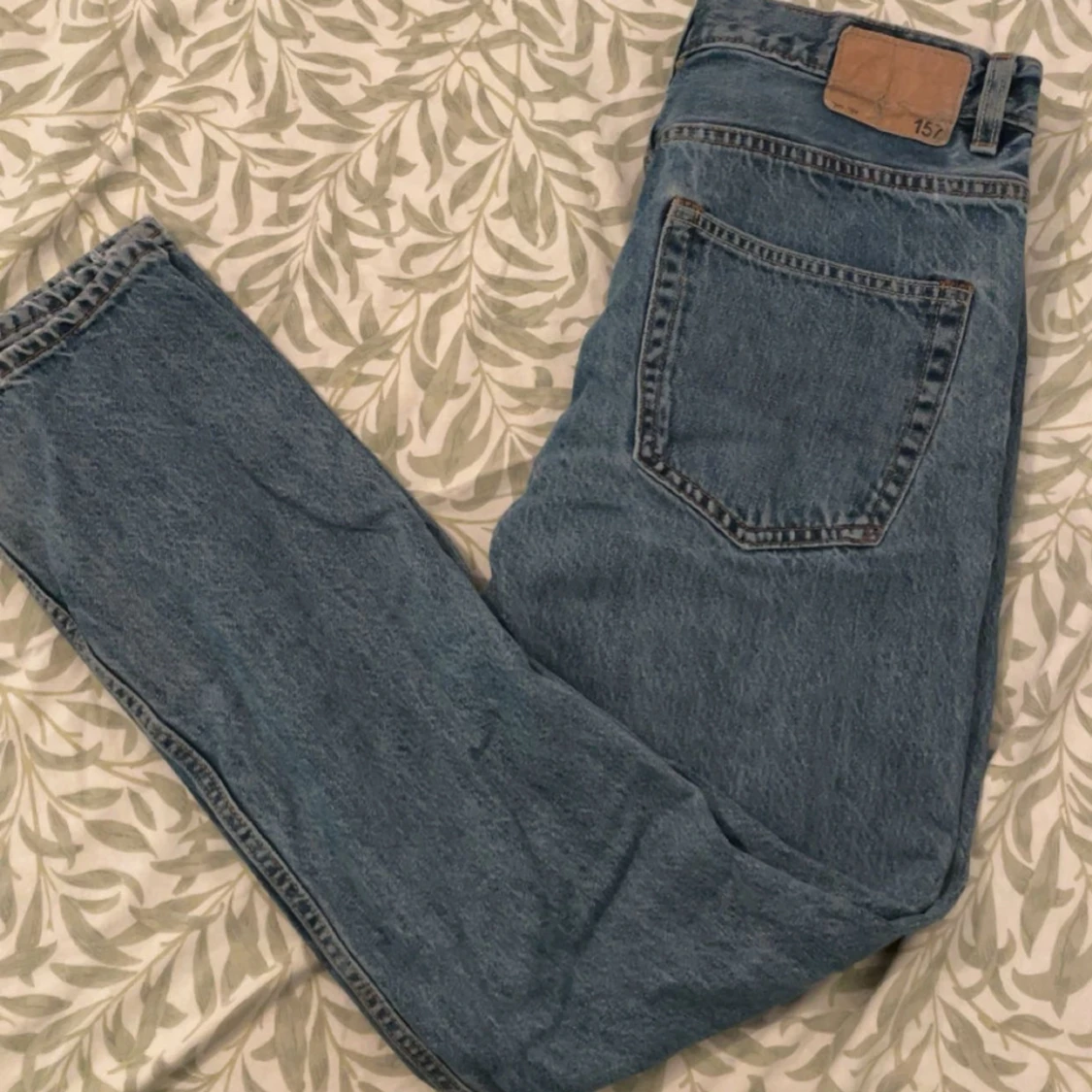 Blå straight leg jeans Lager 157 New Classic - 2