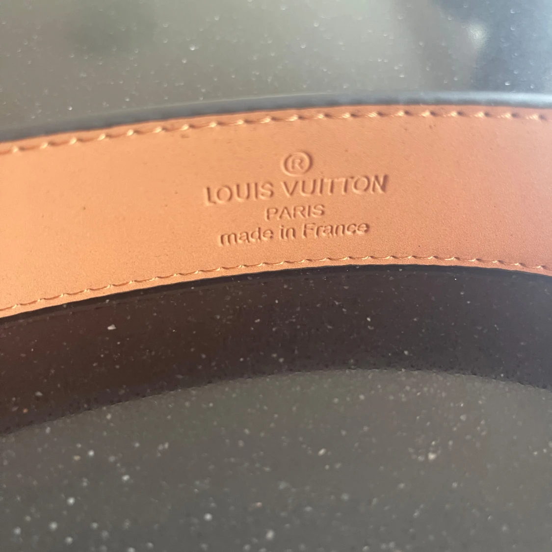 Louis vuttion bälte brun  - 1