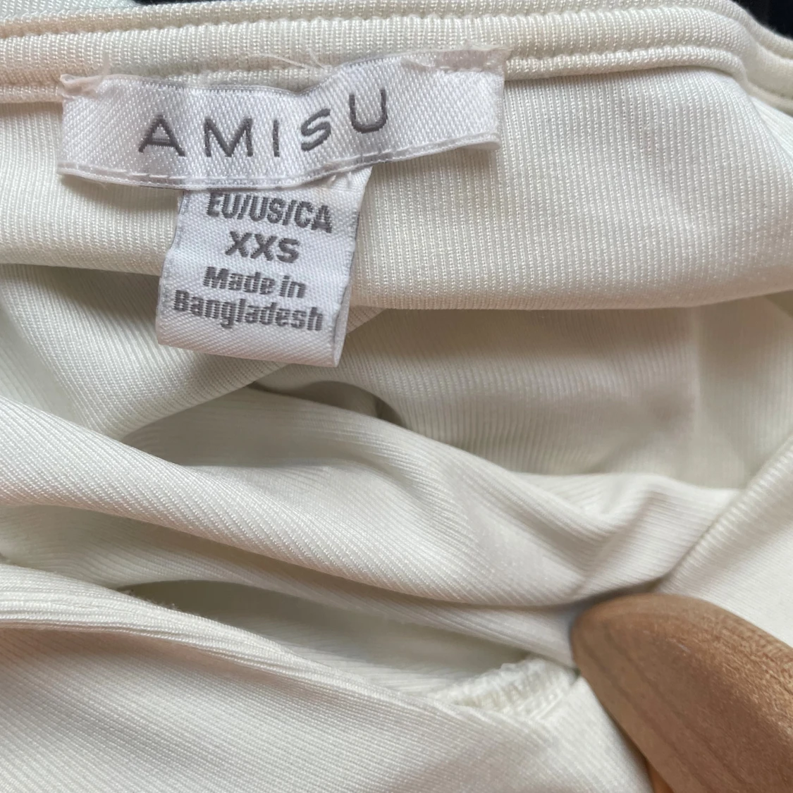 Vit långärmad topp från Amisu - 2