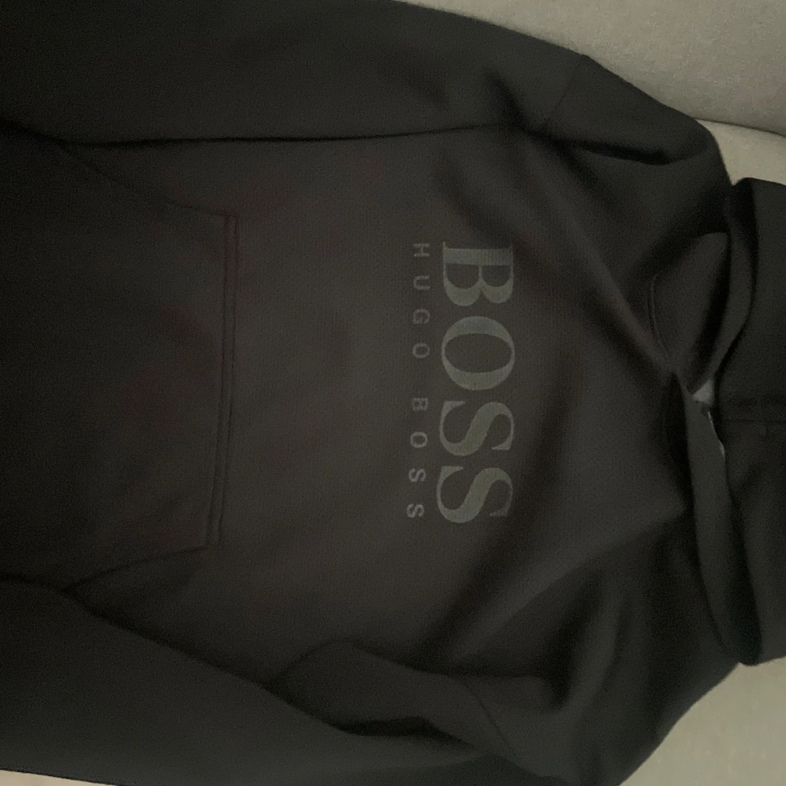 Svart hoodie från Hugo Boss