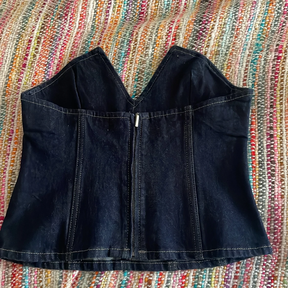 Svart jeanskorsett - 1