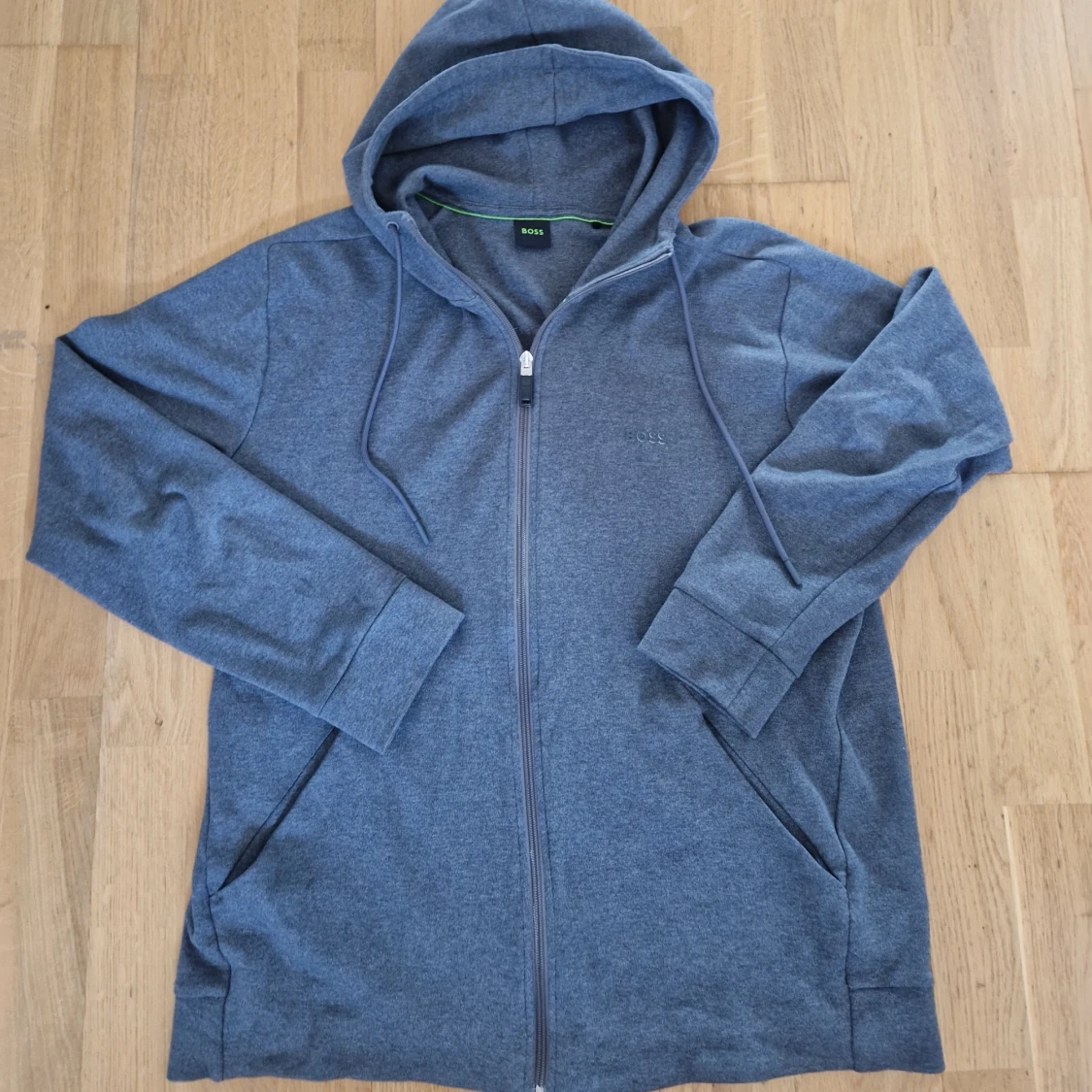 Hugo Boss hoodie med dragkedja 