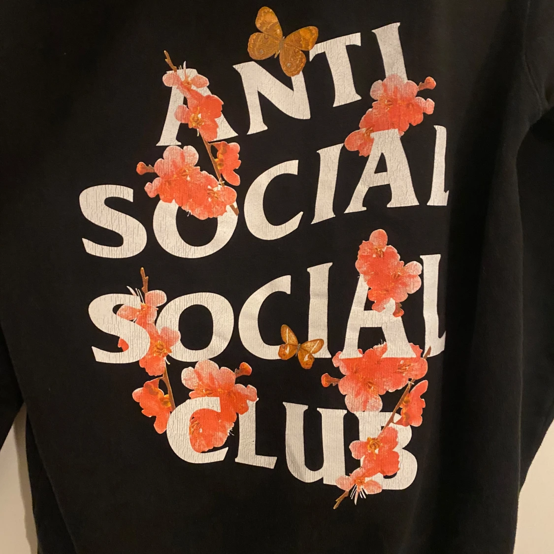 Svart hoodie Anti Social Social Club - 3