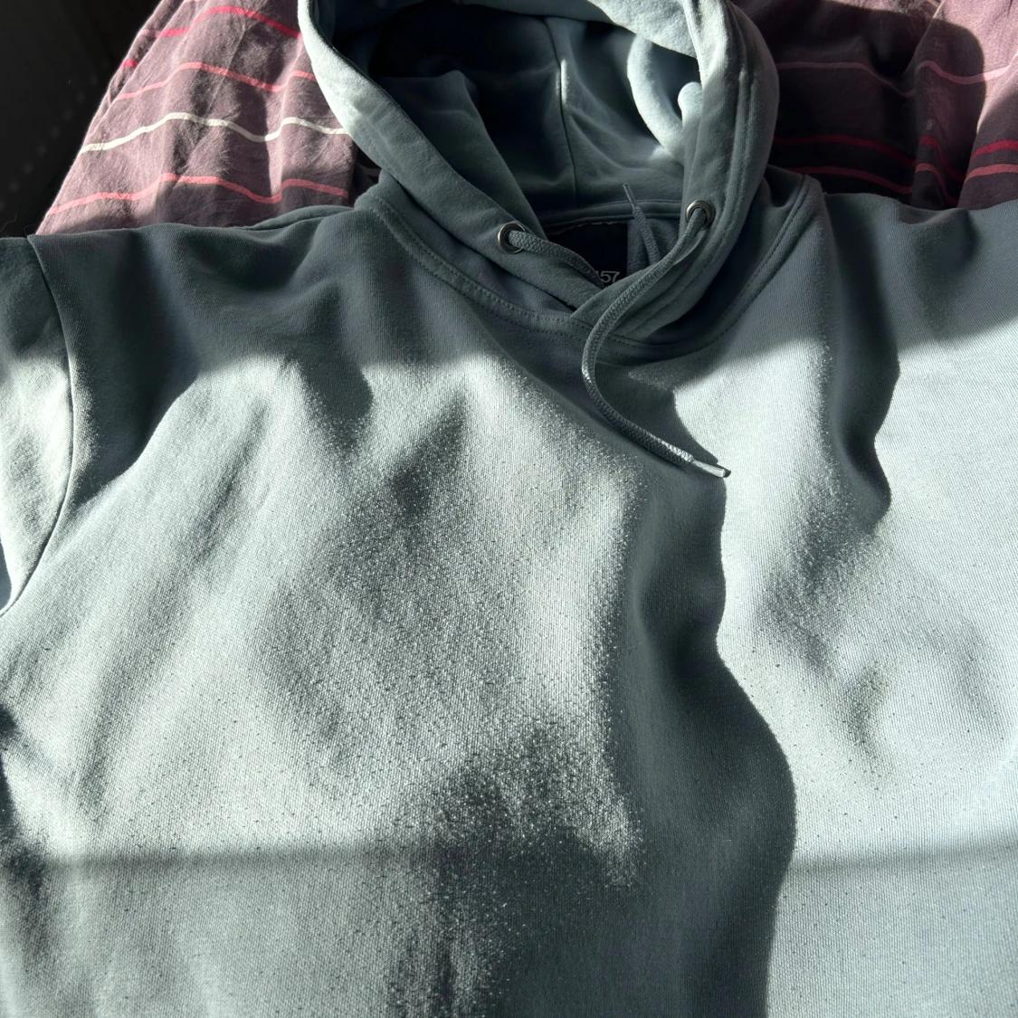 Ljusblå hoodie från 157, storlek M - 3