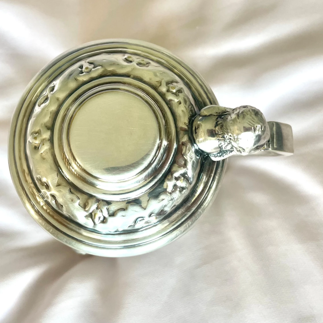 Unikt och antikt tennstop- Nysilver- Harald Nilsson belägen i Stockholm- Sekelskiftet - 3