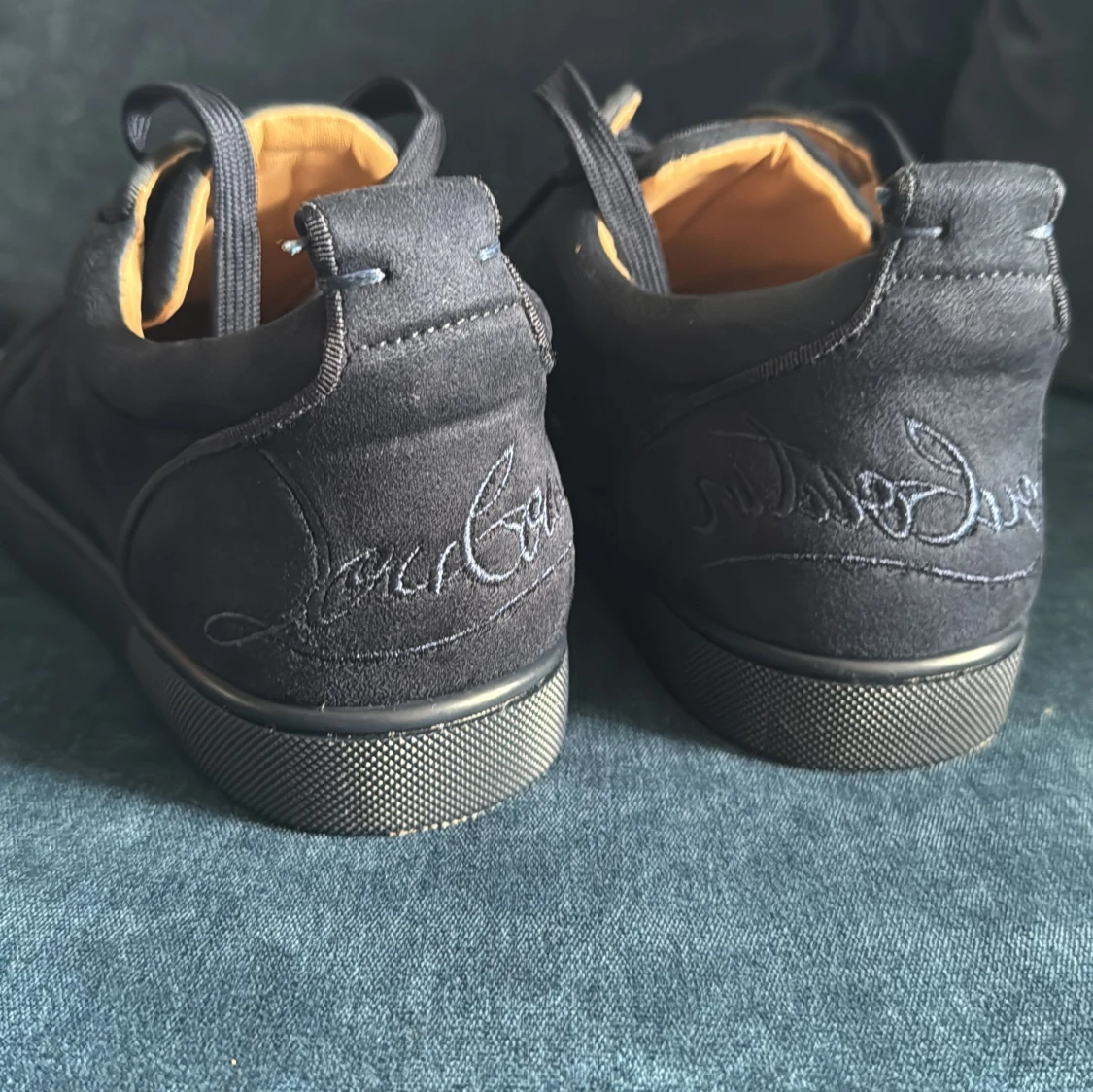 Svarta sneakers från Christian Louboutin - 3