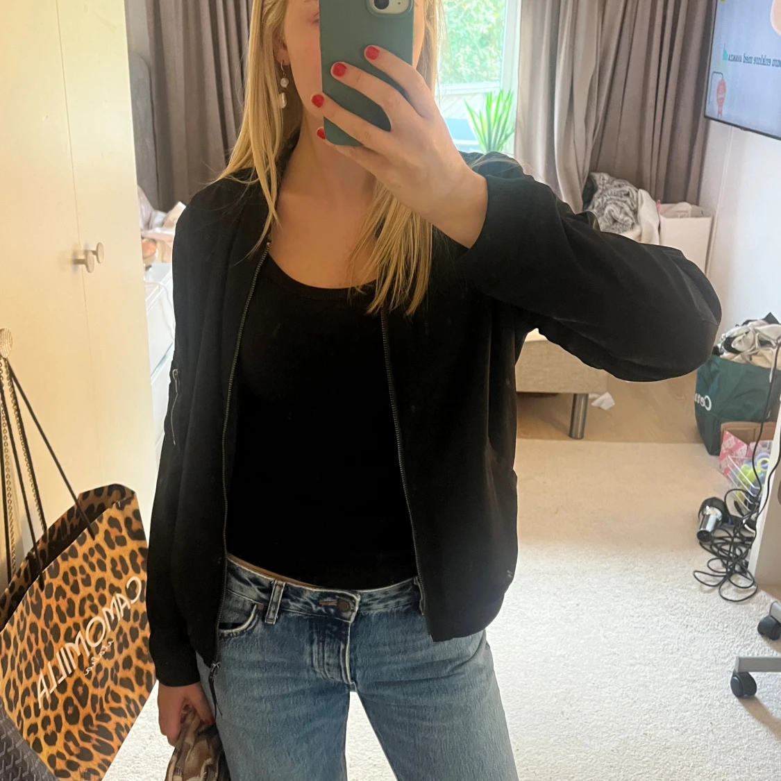 Svart bomberjacka😍 - 1