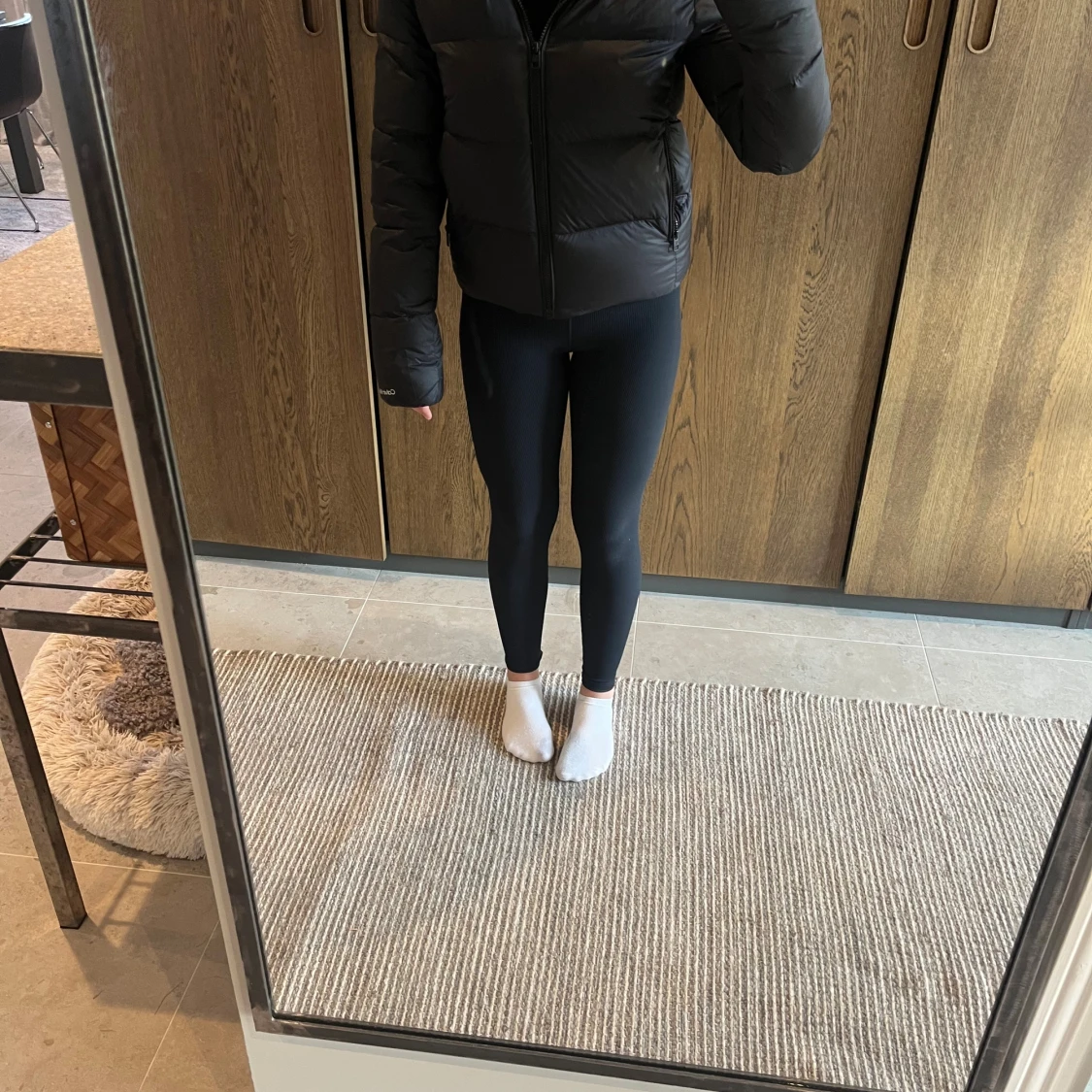 Svart vinterjacka Calvin Klein