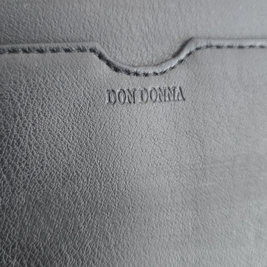 Svart quiltad plånbok Don Donna - 2