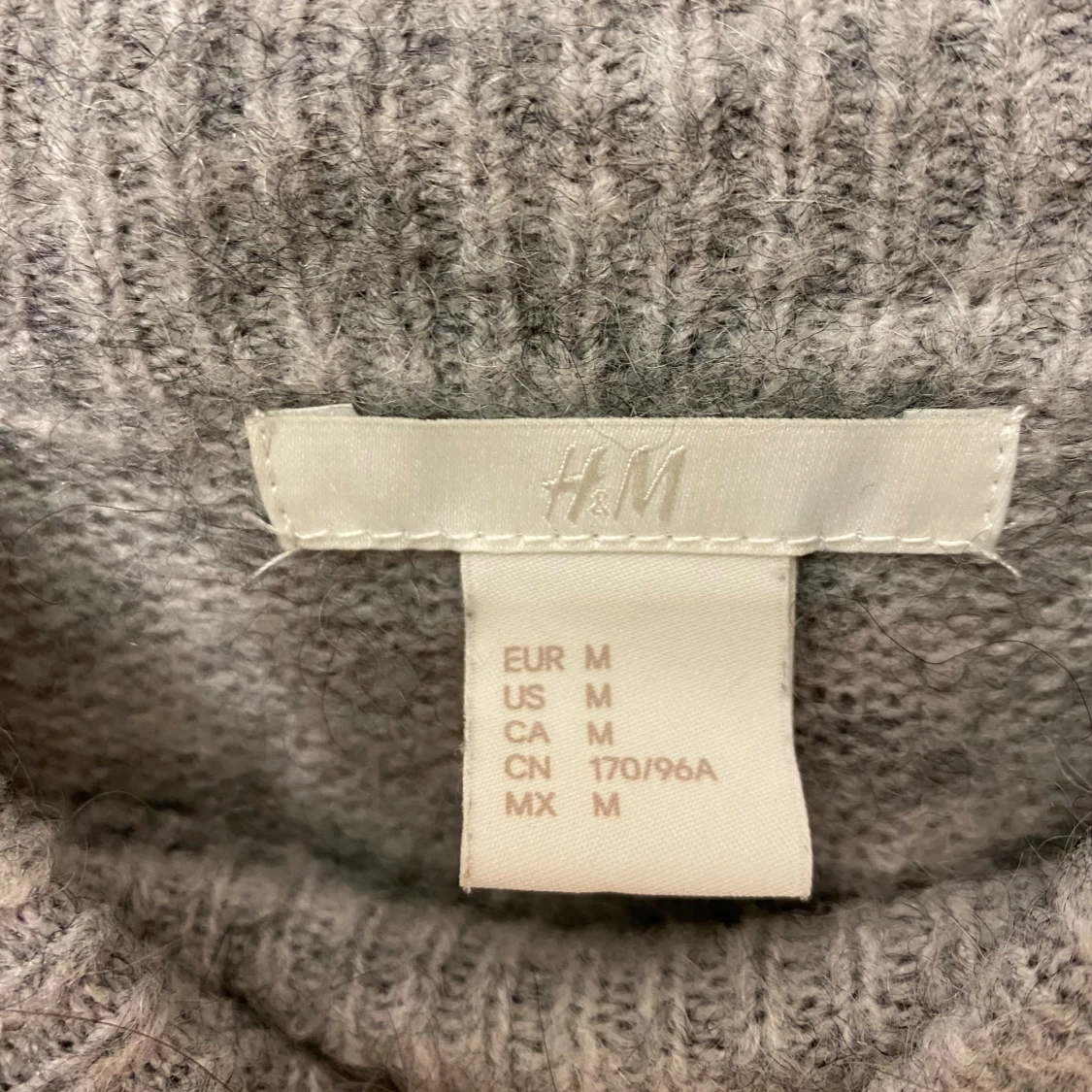 Grå oversized polotröja H&M - 2