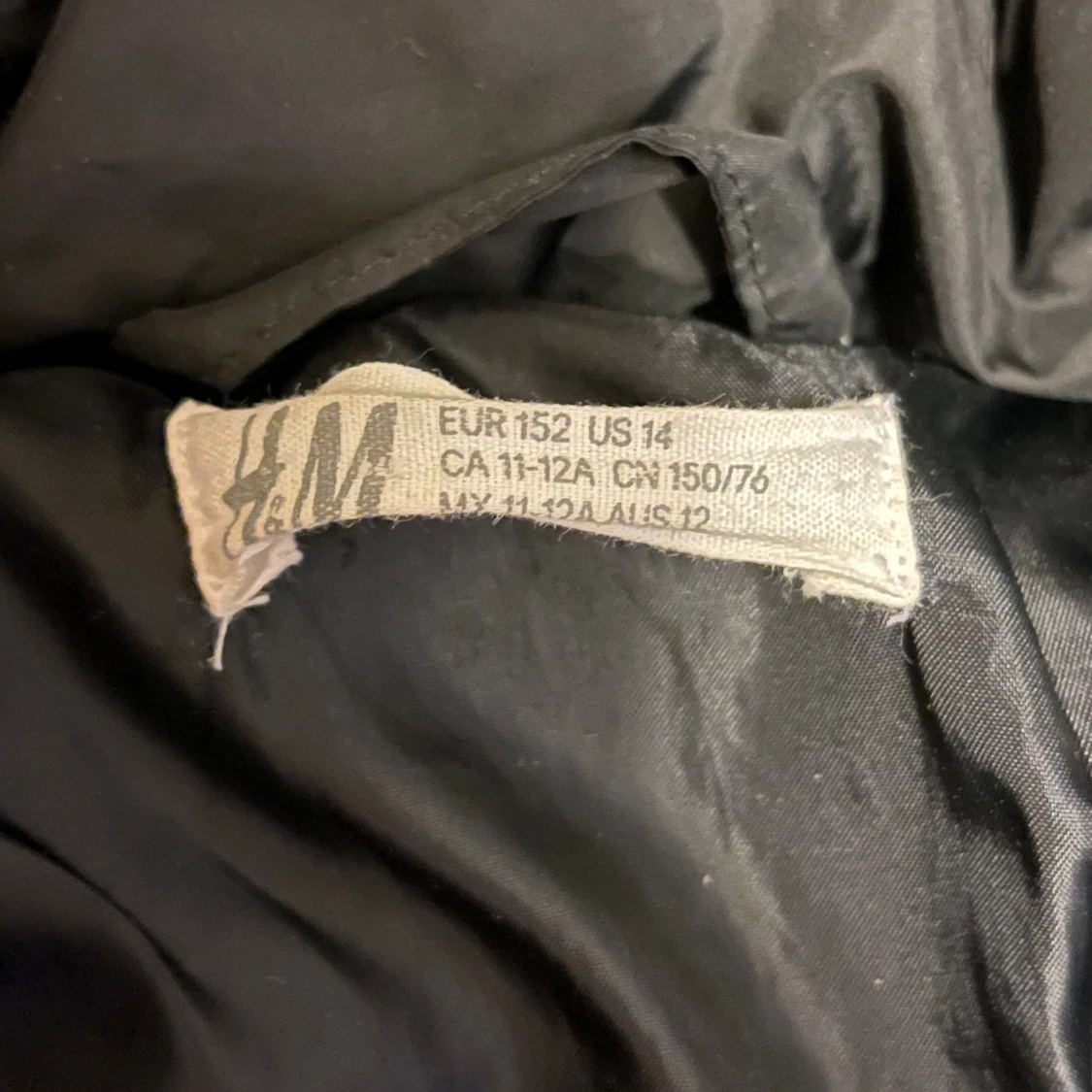 Svart vinterjacka - 1