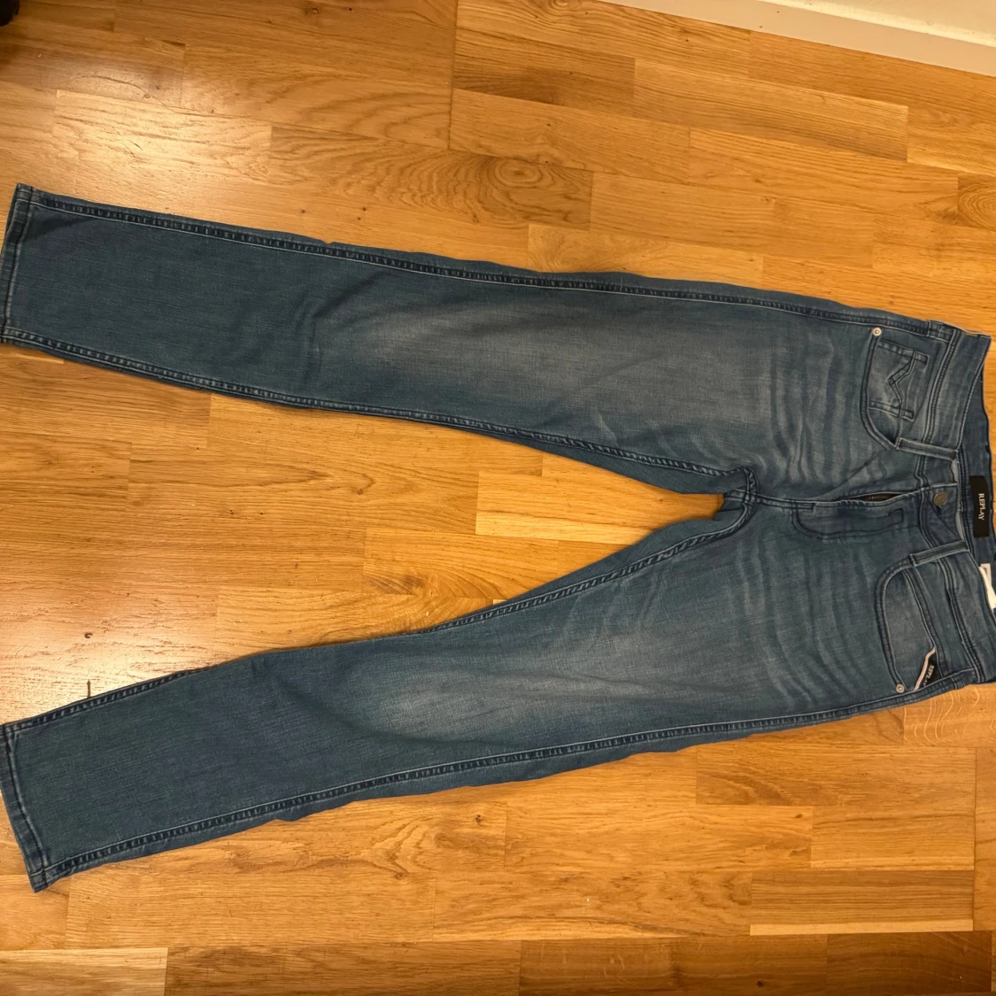 Replay blå jeans straight fit W31 L32 - 2