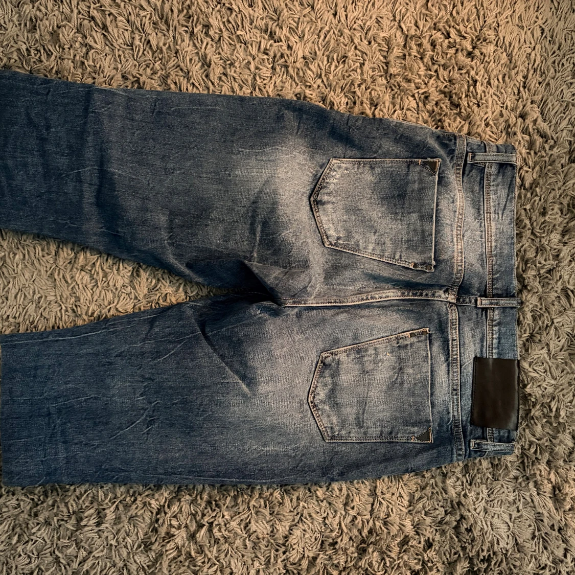 Blå ripped jeans Andy World WATERS - 2