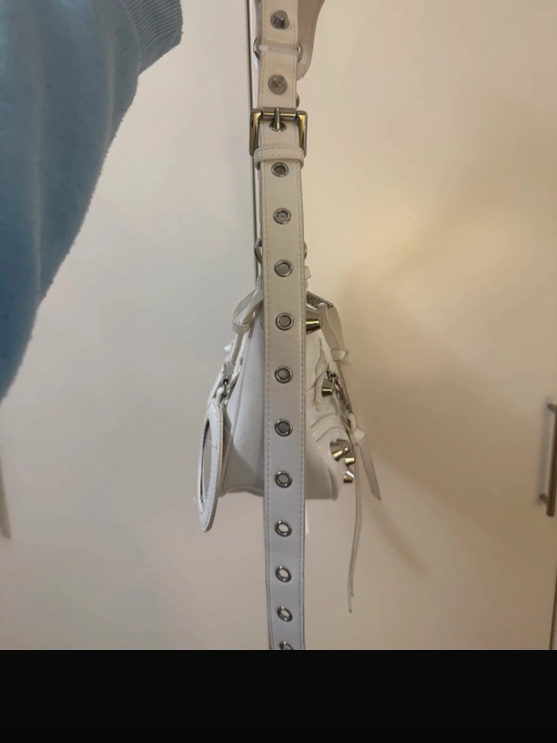 Vit axelväska från Steve Madden - 1