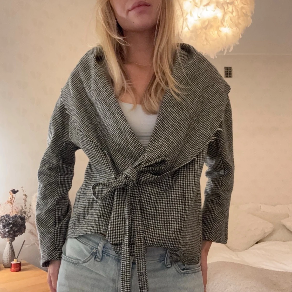 Grå kofta / jacka - 3