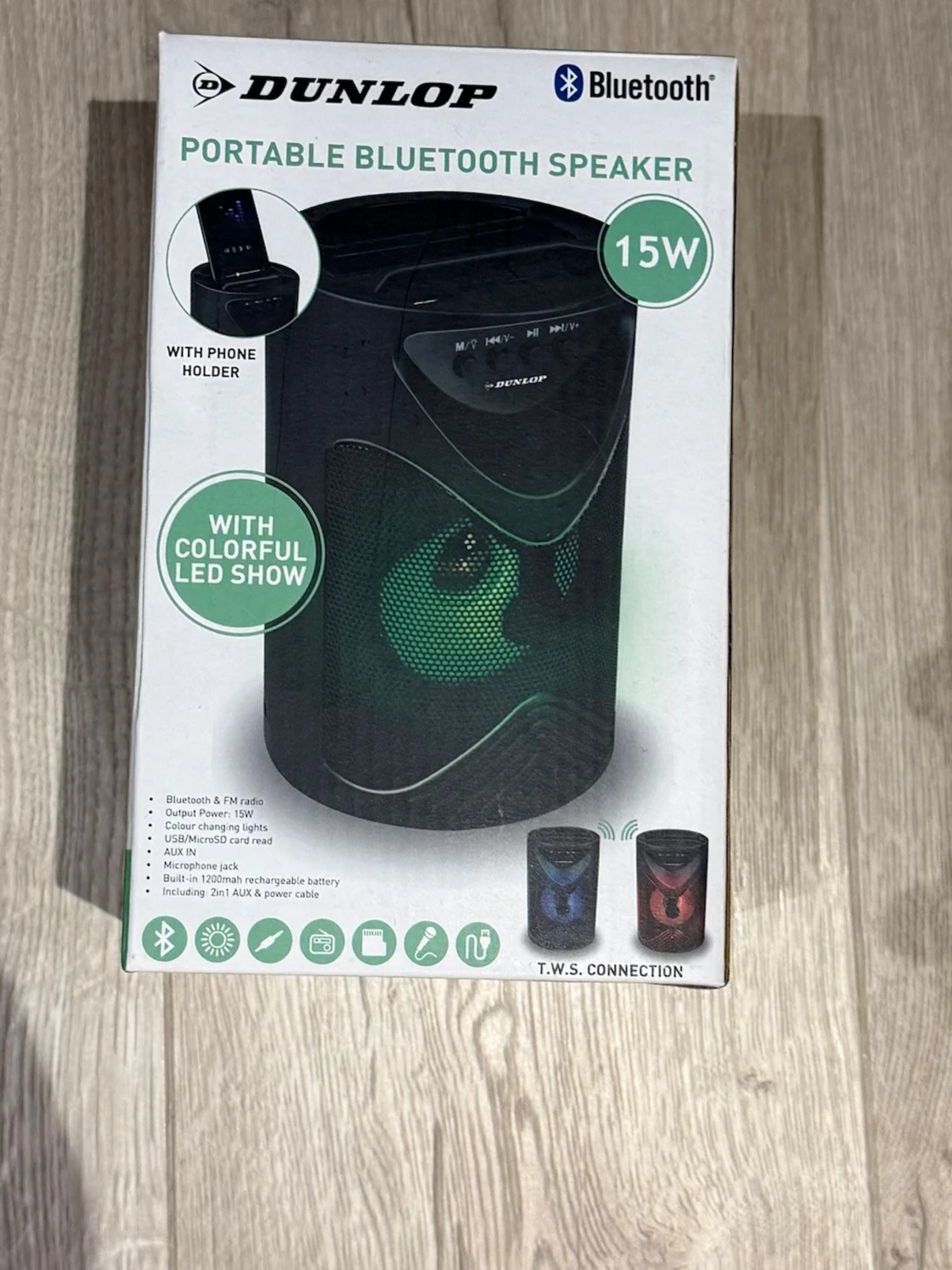 Portable Bluetooth Speaker 15W 