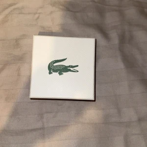 Lacoste silverfärgad klocklänk - Säljer en snygg silverfärgad klocklänk från Lacoste. Länken är i metall och har klassisk design med detaljerade länkar. Kommer i originalförpackning med vit påse och Lacoste-logga. Perfekt för dig som vill uppgradera din klocka med en stilren accessoar. Priset kan diskuteras.