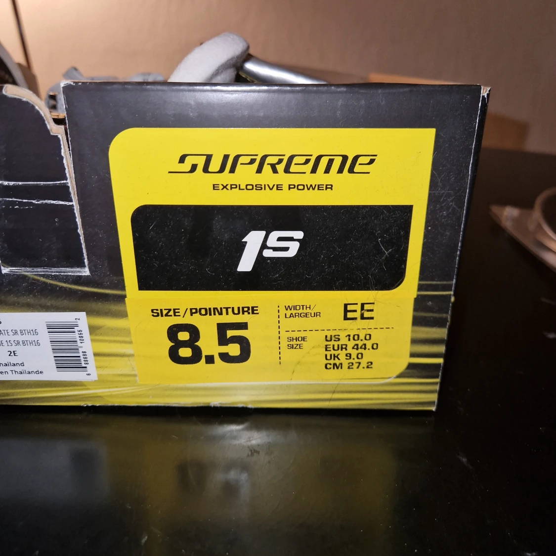 Bauer Supreme  hockeyskridskor 8.5EE - 2