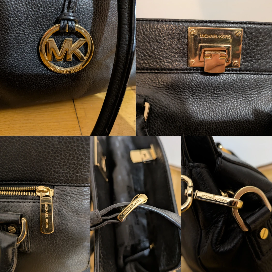 Svart handväska Michael Kors skinn - 2