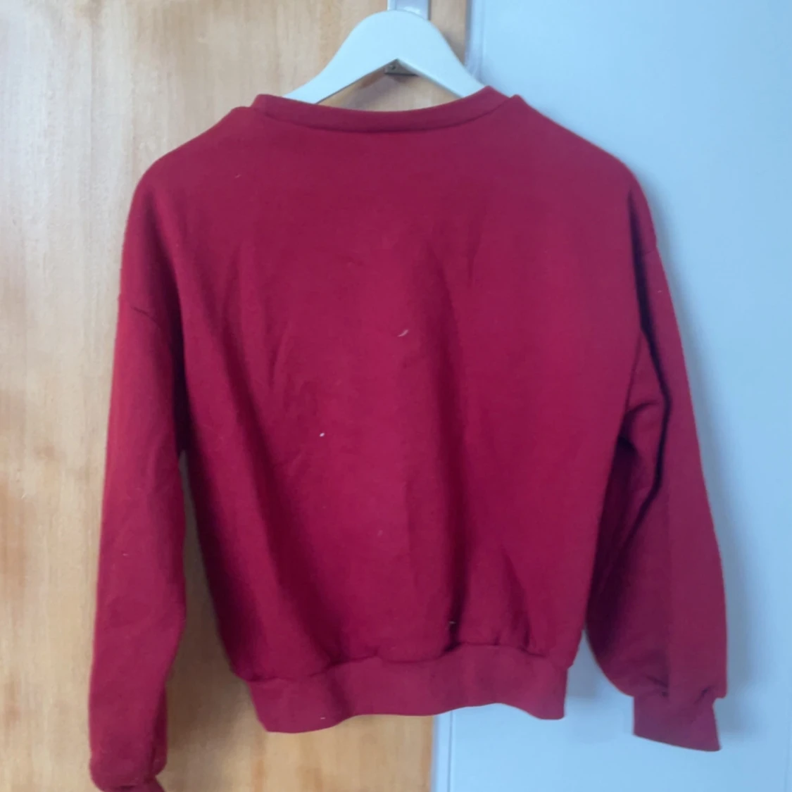 Röd Dufourspitze sweatshirt med tryck - 1