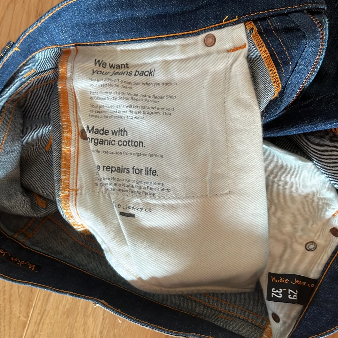 Mörkblå jeans från Nudie Jeans - 3