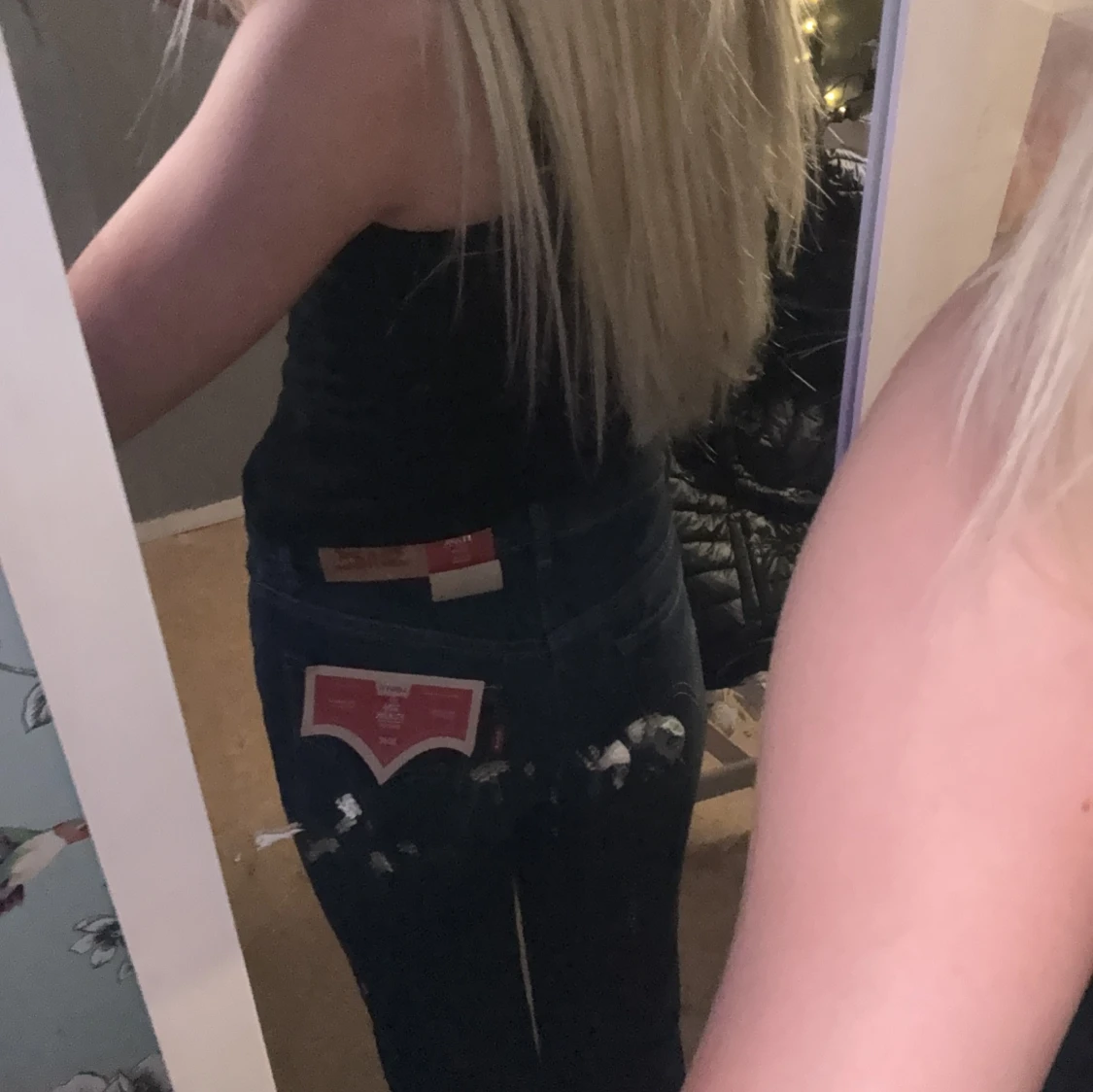 Levi's 726 Flare jeans mörkblå - 3