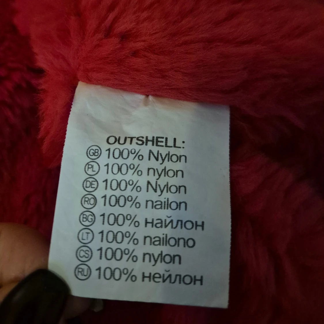 Täckväst med rött foder * stl S-M - 4